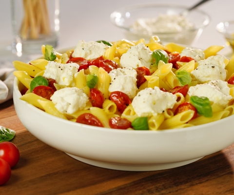 Tomato Basil Ricotta Pasta - Galbani Cheese