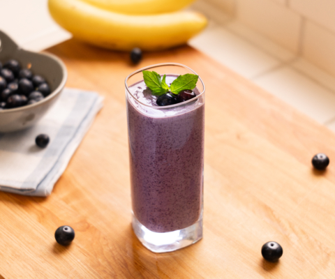 Blueberry Ricotta Smoothie - Galbani Cheese