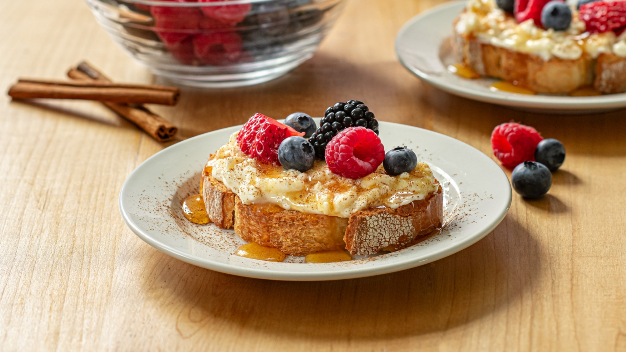 Cinnamon Berry Ricotta Toast Ricotta | Galbani Cheese