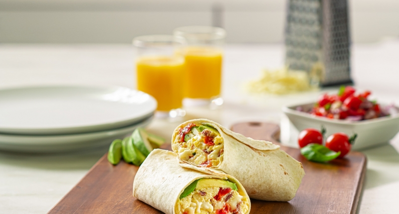 Italian Breakfast Wrap Italian Breakfast Wrap
