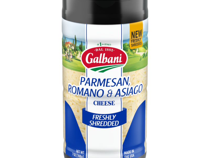 Shredded Parmesan, Romano & Asiago Shaker - Galbani Cheese