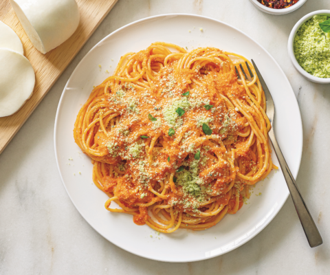 Pomodoro Formaggio Spaghetti - Galbani Cheese