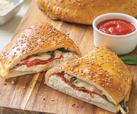 Cheese & Pepperoni Calzone - Galbani Cheese