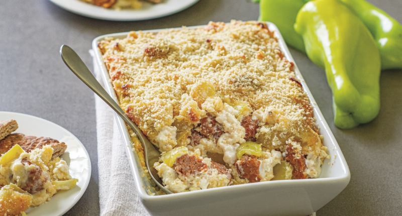 Stuffed Hot Pepper Dip