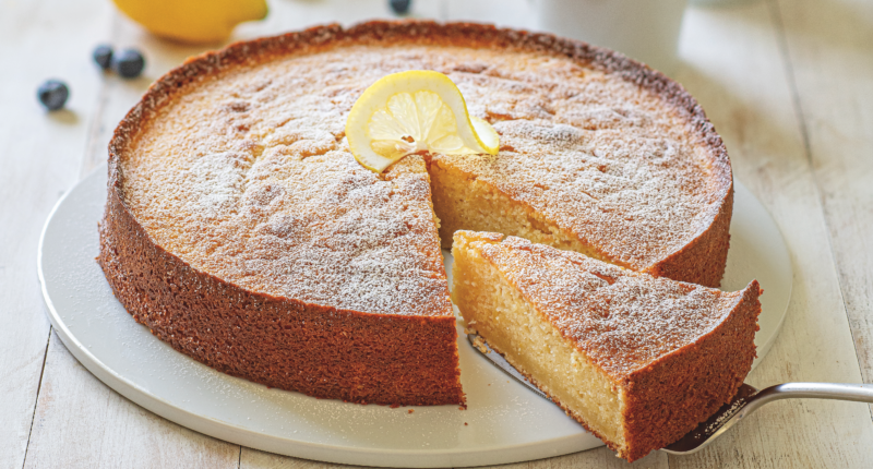 Sicilian Lemon Ricotta Cake