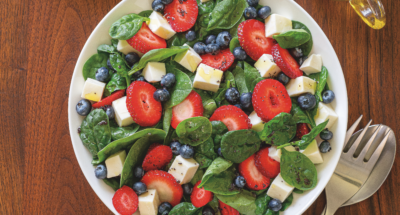 Spinach & Berry Salad - Galbani Cheese