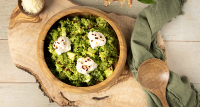 Fresh Spinach and Pea Pesto - Galbani Cheese