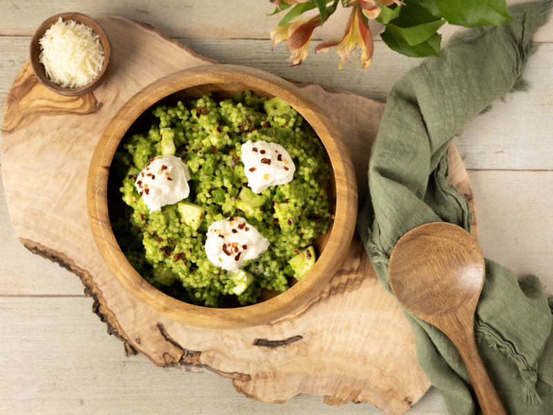 Fresh Spinach and Pea Pesto - Galbani Cheese