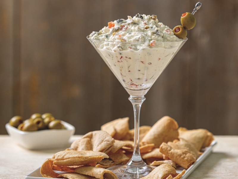 Dirty Martini Cheese Dip - Galbani Cheese