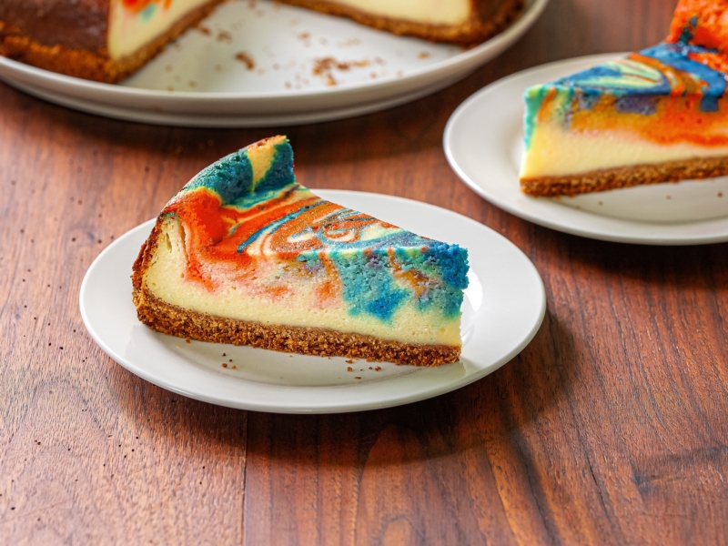 Buster’s Orange & Blue Cheesecake - Galbani Cheese