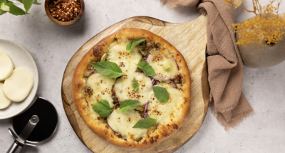 Fall Pancetta Brussels Sprout Pizza - Galbani Cheese