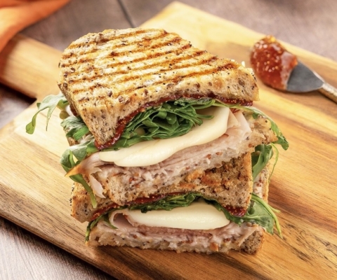 Fresh & Toasty Turkey Panini - Galbani Cheese