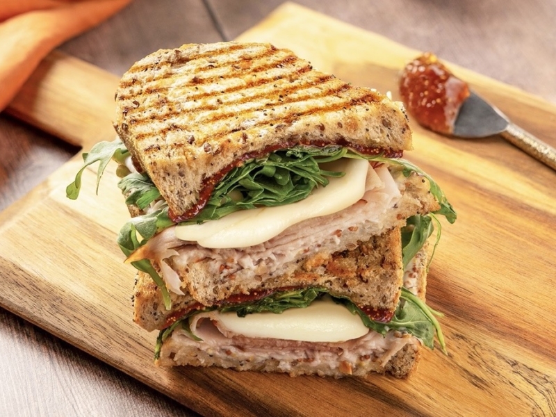 Fresh & Toasty Turkey Panini - Galbani Cheese