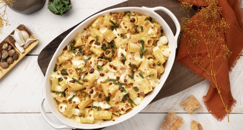 Fresh Creamy Pumpkin Rigatoni Fresh Creamy Pumpkin Rigatoni