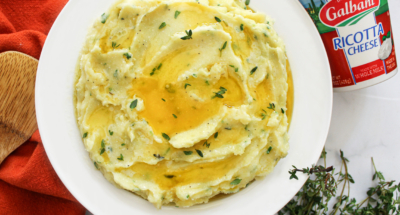 Ricotta Mashed Potatoes with Fresh Herbs - Galbani Cheese