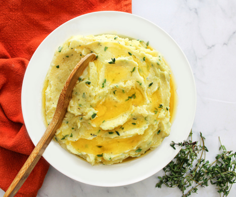 Ricotta Mashed Potatoes with Fresh Herbs - Galbani Cheese