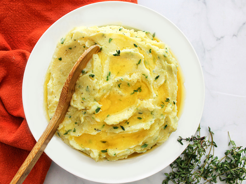 Ricotta Mashed Potatoes with Fresh Herbs - Galbani Cheese