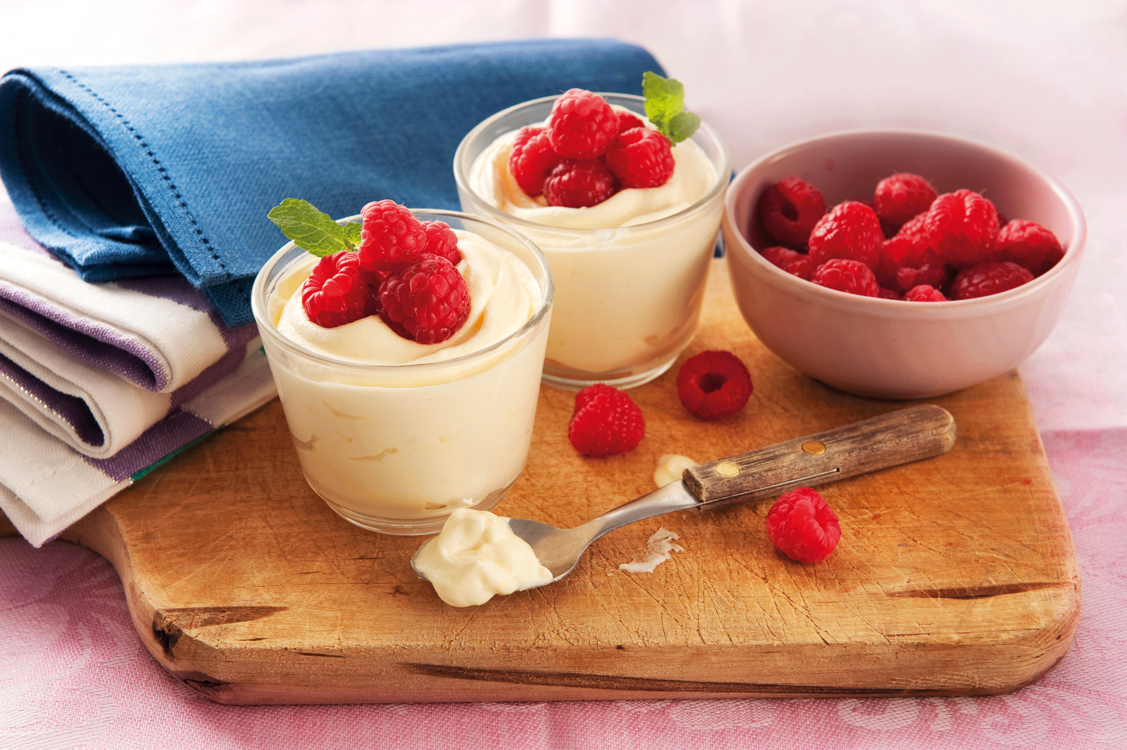 Mascarpone Cream with Raspberries Mascarpone | Galbani Cheese