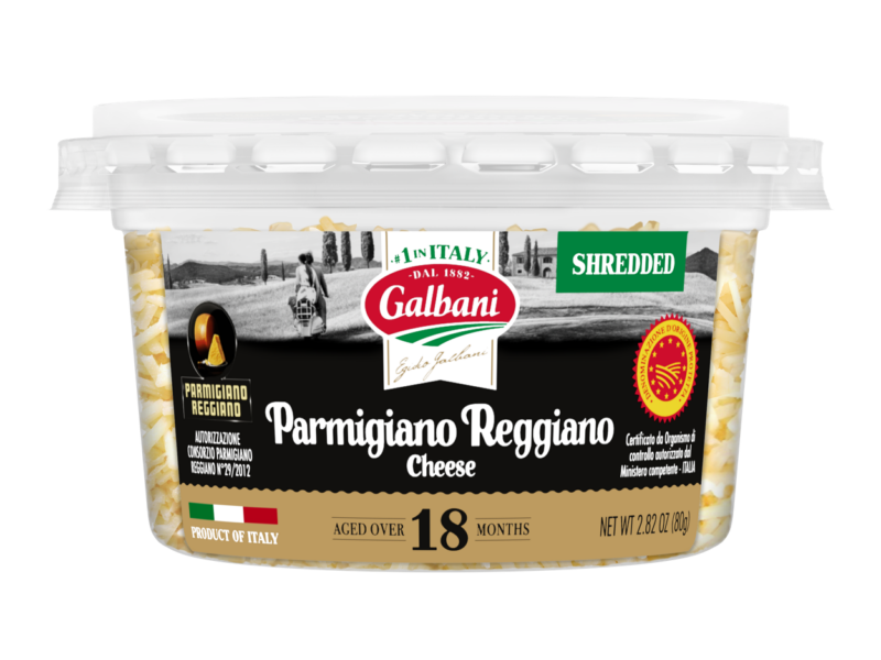 Parmigiano Reggiano Shredded Cup - Galbani Cheese