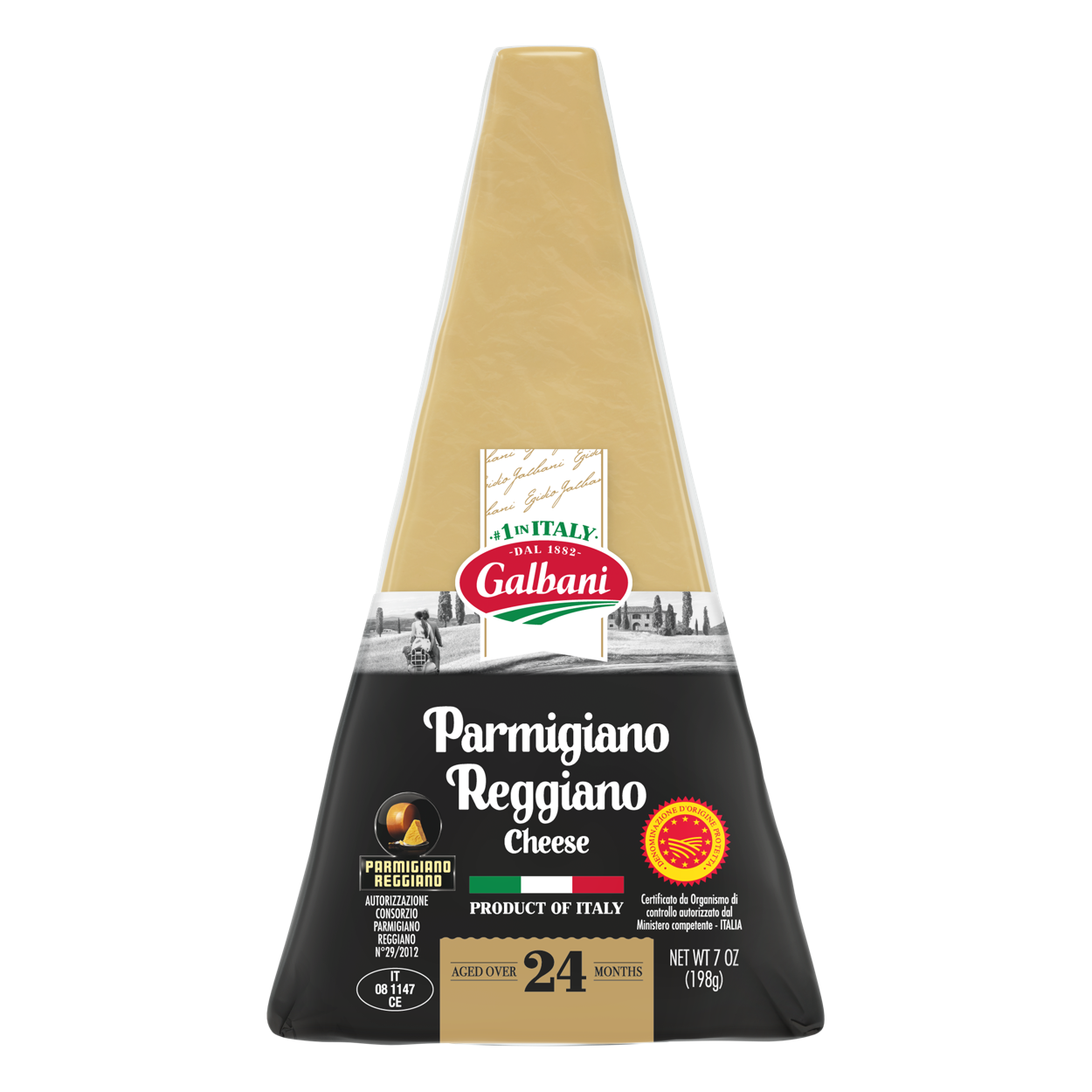 24 Month, Parmigiano Reggiano Wedge - Galbani Cheese