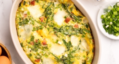 Ham & Fresh Mozzarella Frittata - Galbani Cheese