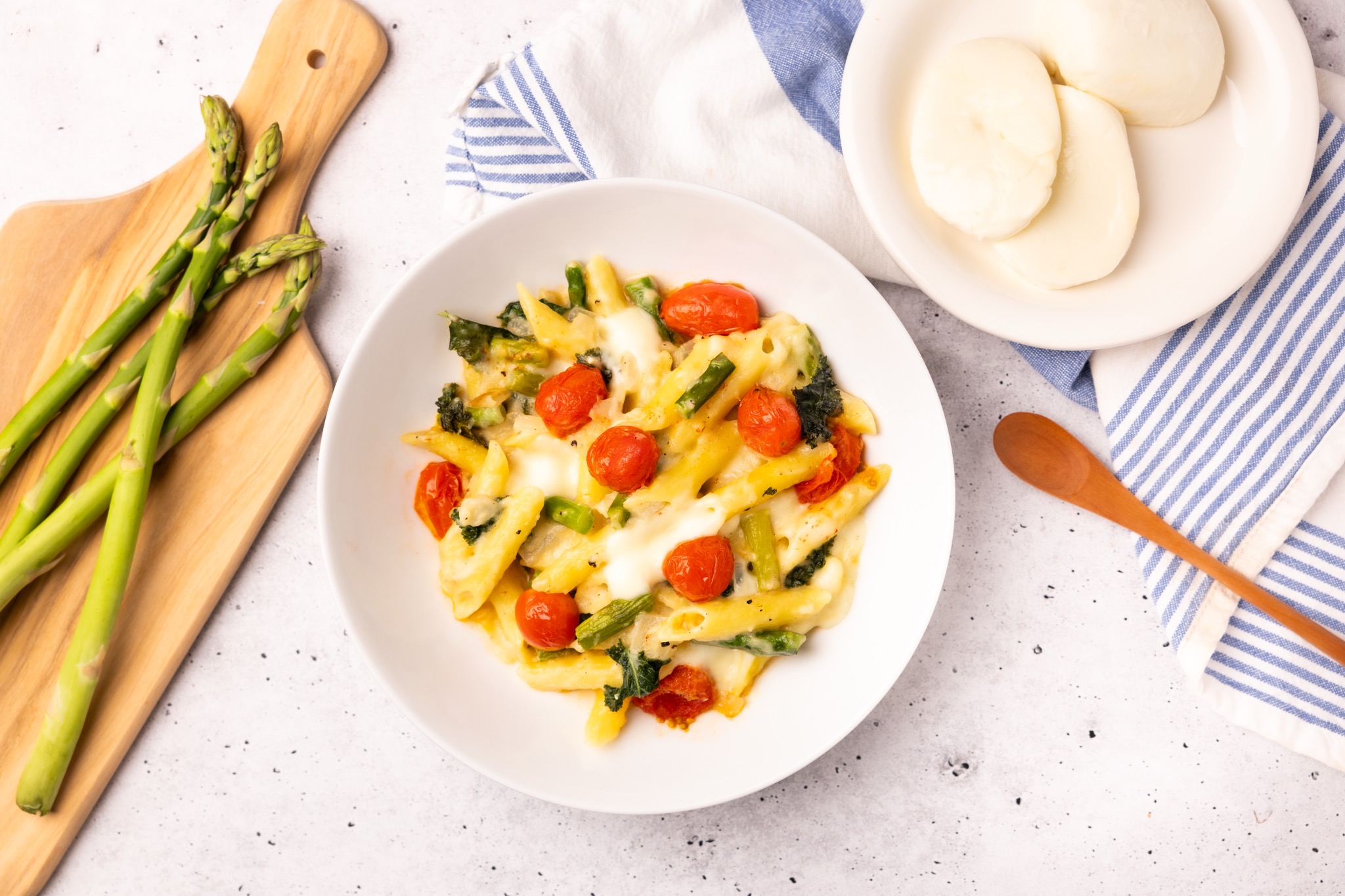 Primavera Vegetable Pasta Bake Fresh Mozzarella | Galbani Cheese