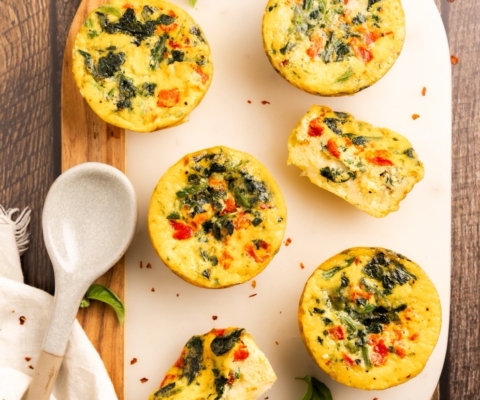 High Protein Ricotta Egg Bites - Galbani Cheese