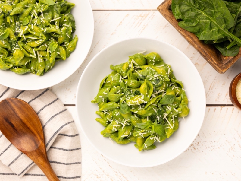 High Protein Green Goddess Pasta - Galbani Cheese