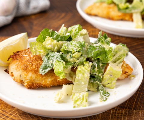 Ricotta Caesar Chicken Cutlet - Galbani Cheese