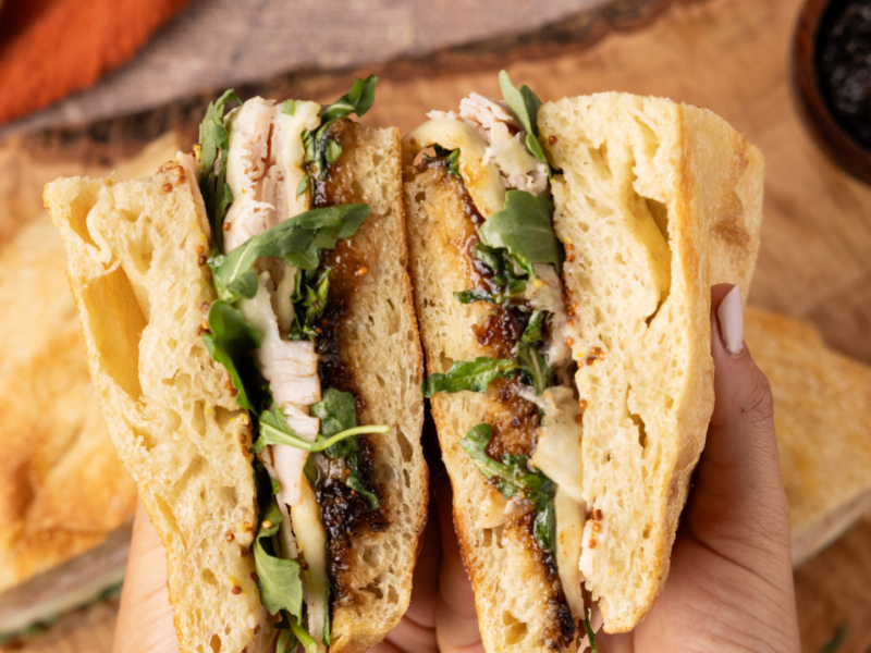 Fresh & Toasty Turkey Panini - Galbani Cheese