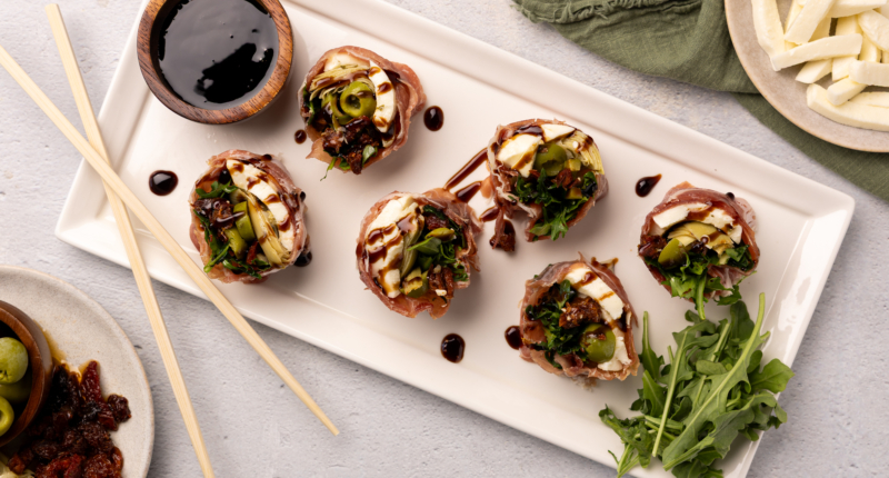 Fresh Mozzarella Italian Sushi Fresh Mozzarella Italian Sushi