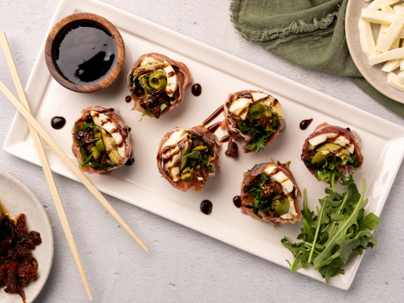Fresh Mozzarella Italian Sushi - Galbani Cheese