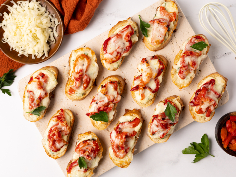 Unstuffed Hot Pepper Crostini - Galbani Cheese