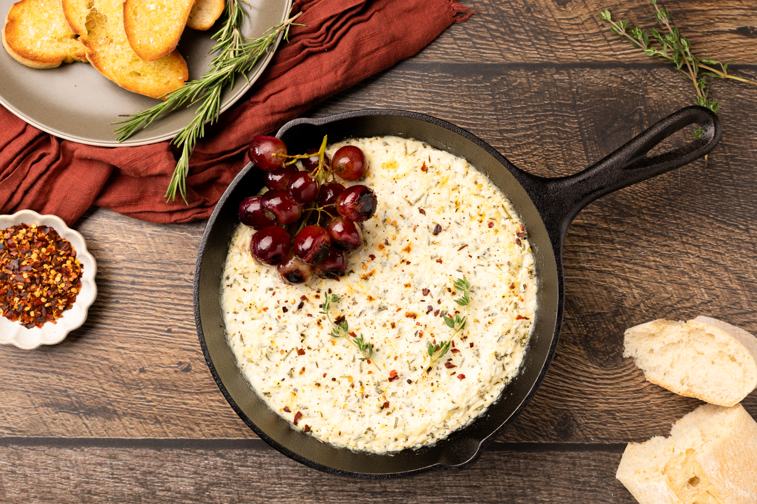 Holiday Herbed Ricotta Dip Mozzarella, Ricotta | Galbani Cheese