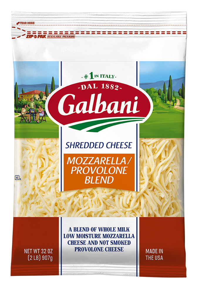 Shredded Mozzarella & Provolone Blend
