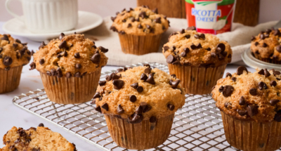 Ricotta Chocolate Chip Muffins - Galbani Cheese