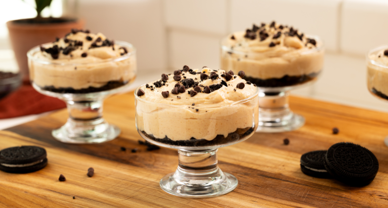 Chocolate Peanut Butter Ricotta Parfait