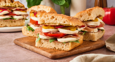 Focaccia Beach Sandwich  - Galbani Cheese