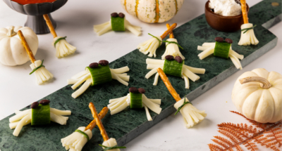 Cucumber Spiders - Galbani Cheese